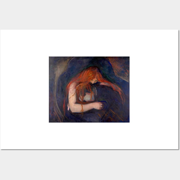 Vampire Edvard Munch Wall Art by RetroSalt